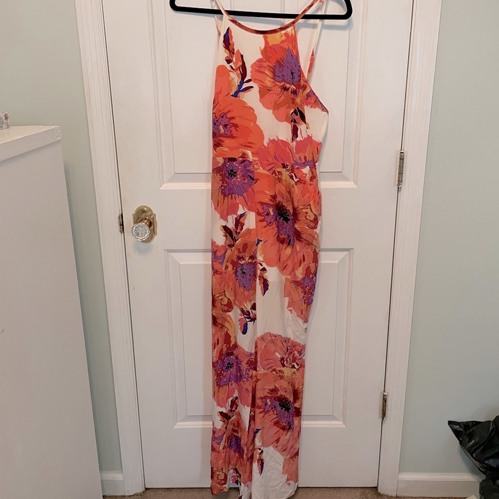 Yumi Kim revolve high neck low back jumpsuit size small